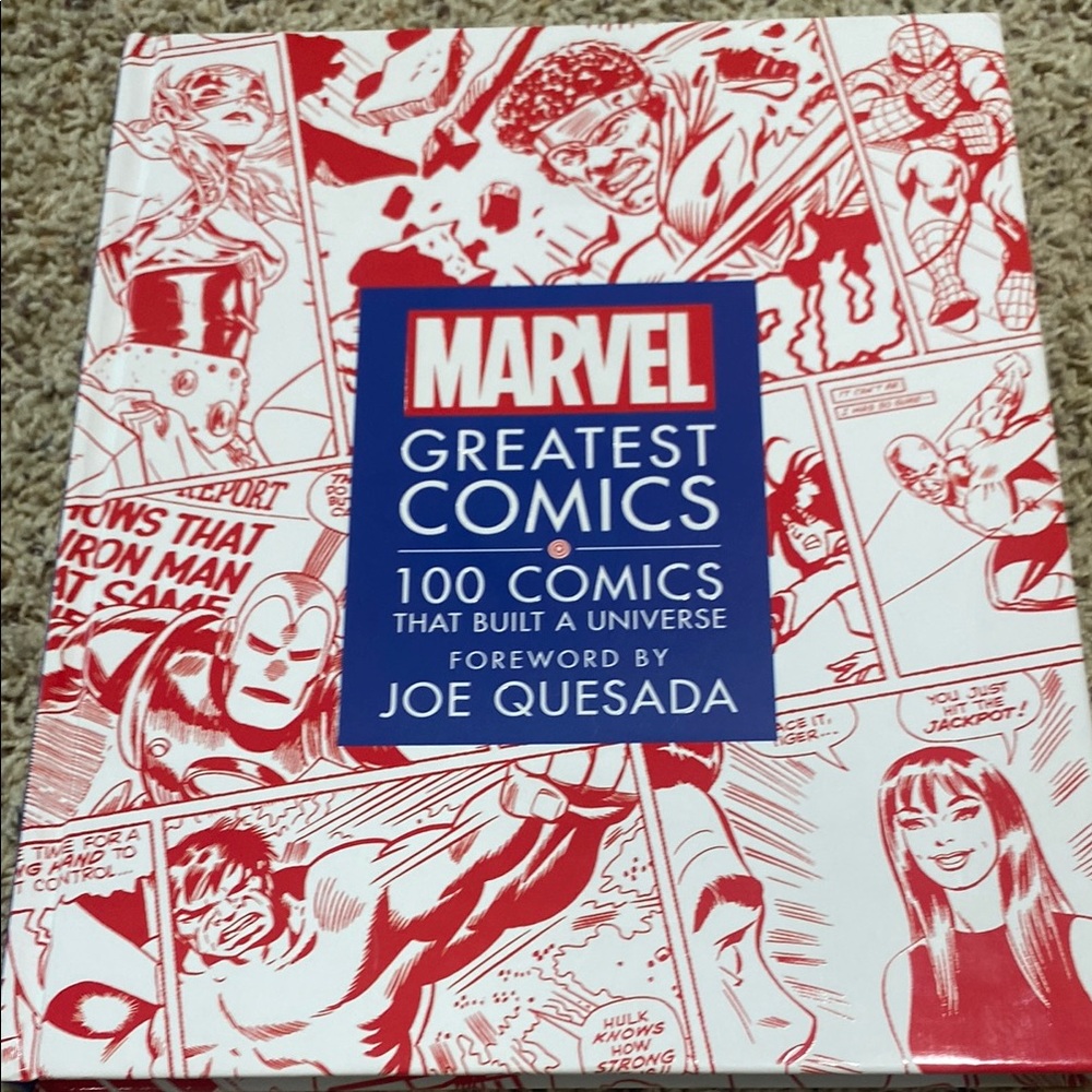 Marvel Greatest Comics Red and White Edition book